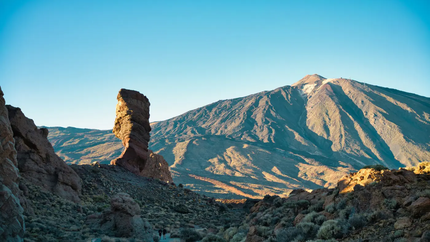 Vista del Teide desde el sur de Tenerife
